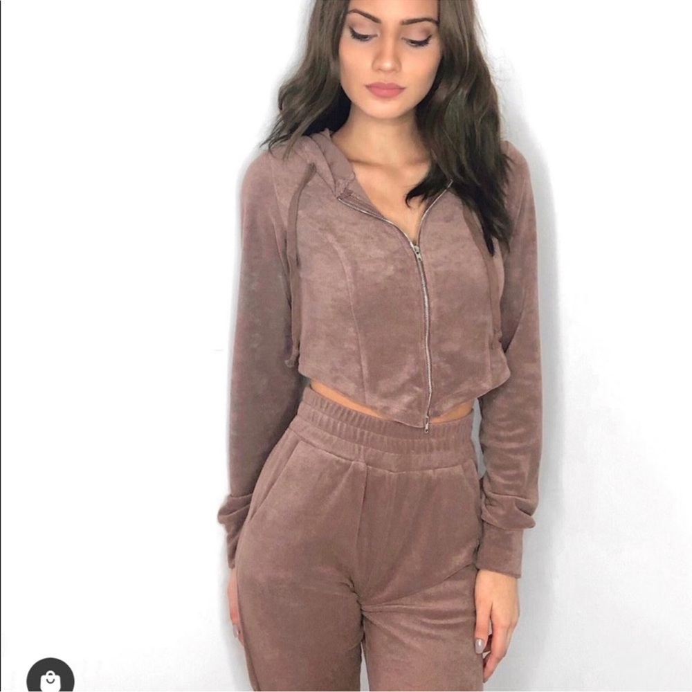 Corset 2 piece lounge set